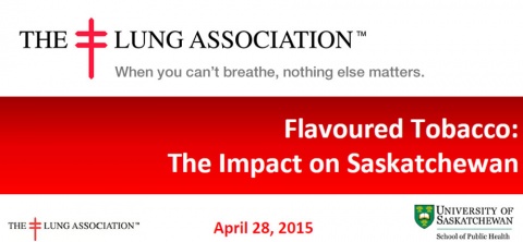 Flavoured Tobacco: The Impact on Saskatchewan. Update April 28, 2015